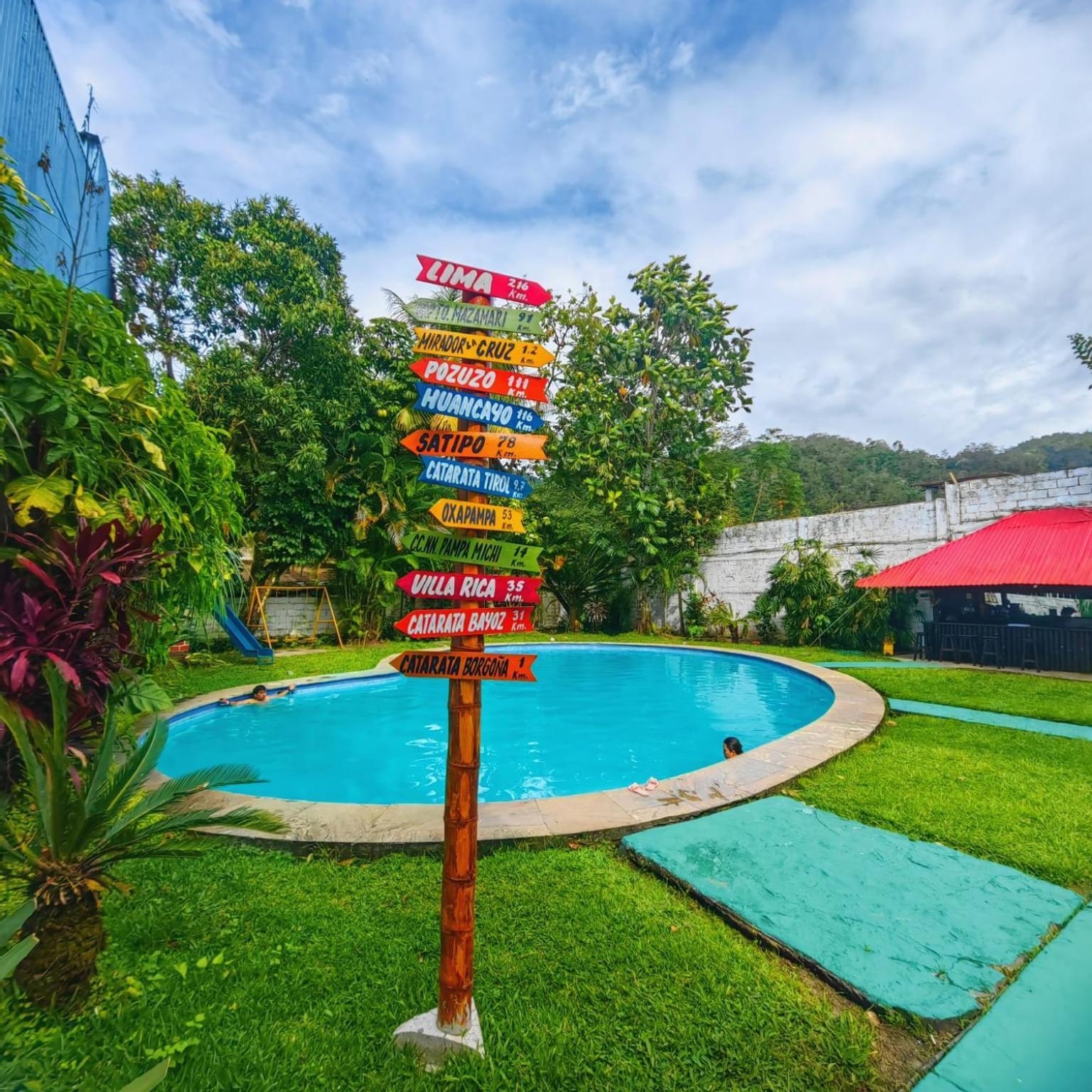 Chanchamayo Inn Hotel Ла-Мерсед Экстерьер фото